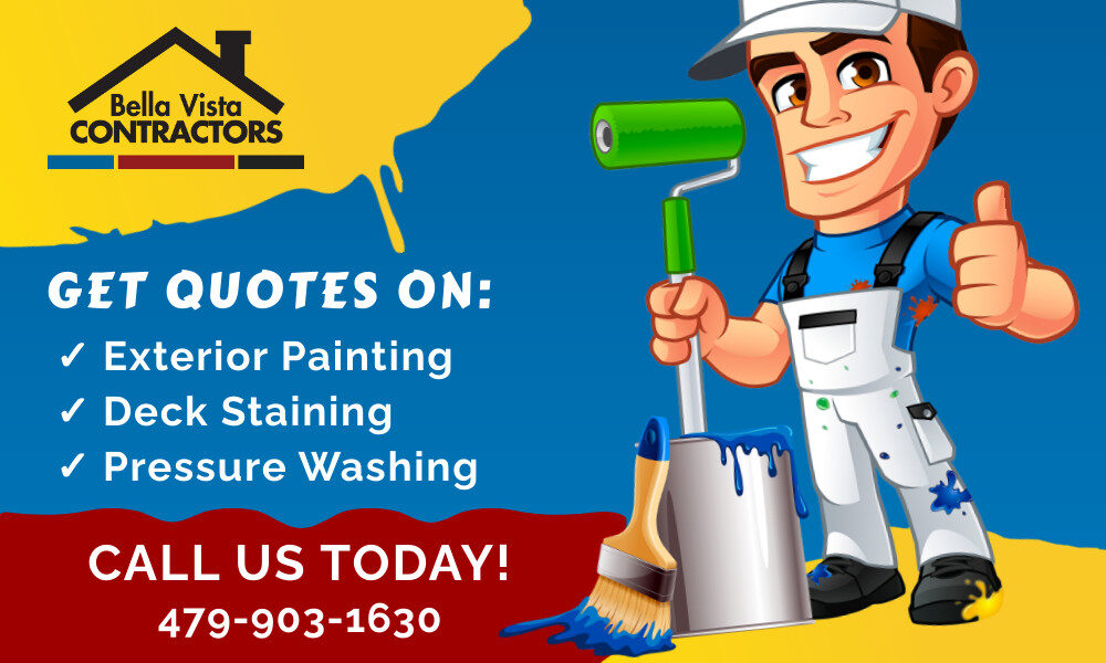 House Painting - Bella Vista Contractors - Northwest Arkansas