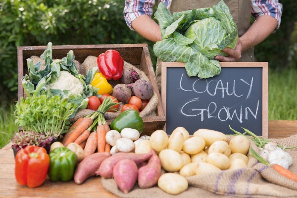 Local Produce at the Bentonville Farmer's Market - Bentonville AR