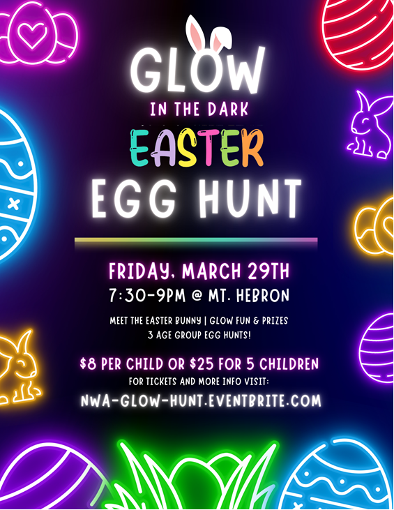 Glow in the Dark Easter Egg Hunt